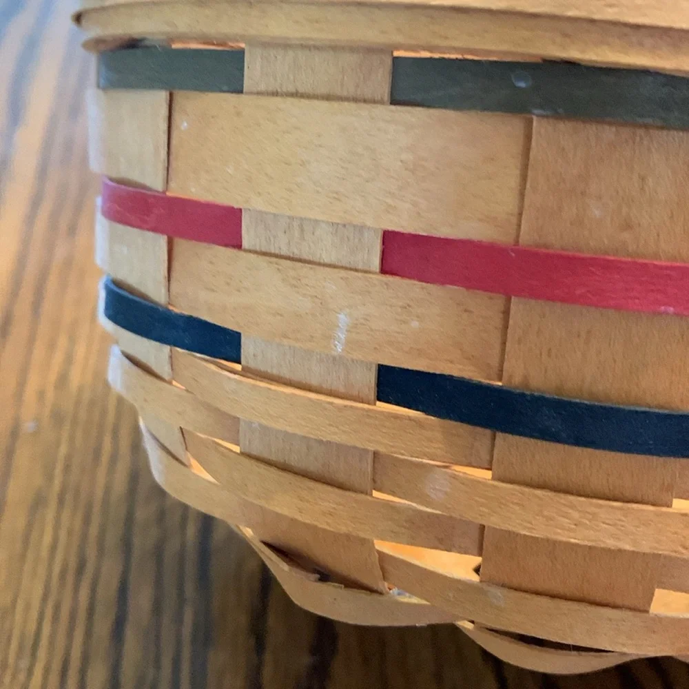 Longaberger Heartland Button Basket